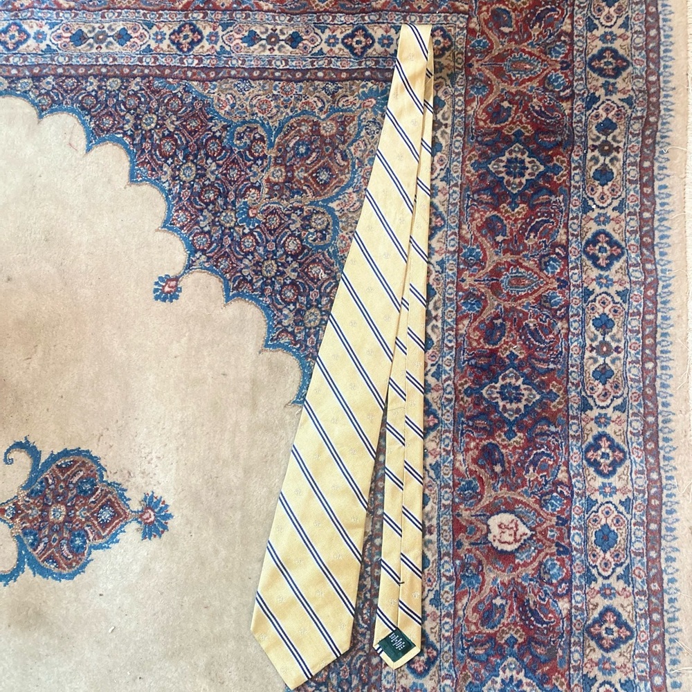 BROOKS BROTHERS Tie (Gold, Silk)